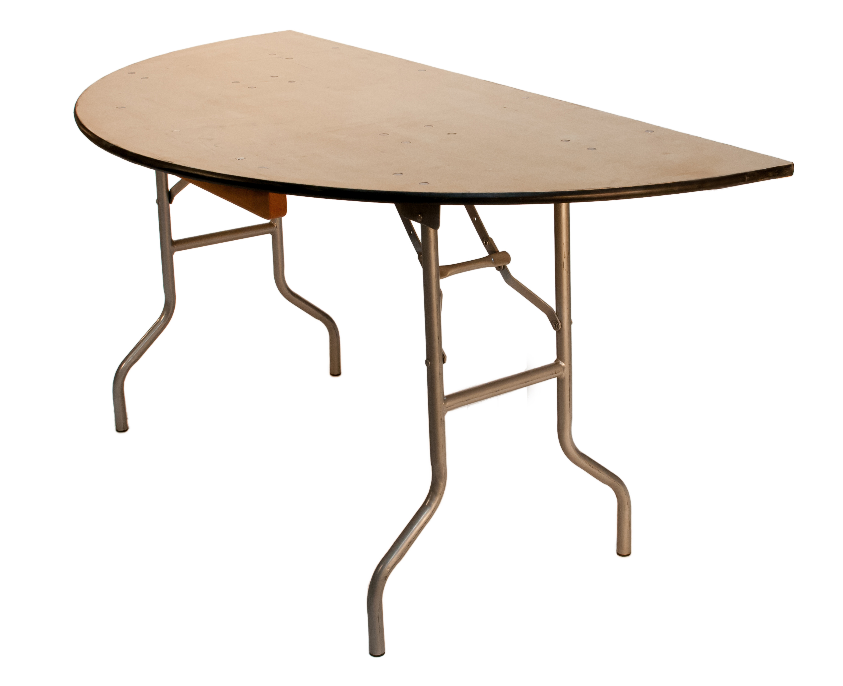 Half Round Plywood Folding Table Half Round Plywood Folding Table